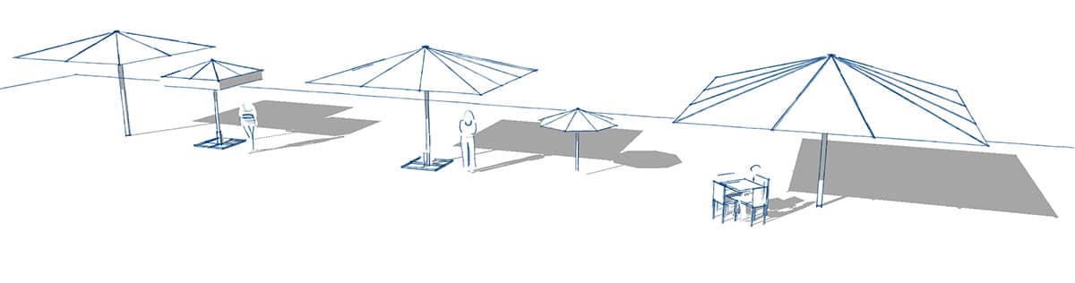 Breezefree Parasols